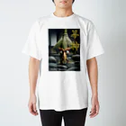 アタオカ1号のAI妖怪(箒神) Regular Fit T-Shirt