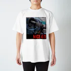 NICE-GOの力強いスプライン Regular Fit T-Shirt