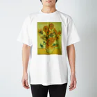 ryoryoの「ひまわり」ゴッホ　Vincent van Gogh / Sunflowers Regular Fit T-Shirt