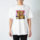 Saku freestyle shopのワル？シーサー スタンダードTシャツ