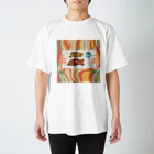 Cafe Mokaのティータイム スタンダードTシャツ