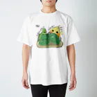 🐥ゆる(いイラストで生き物を)愛(でたい)の今日という日のためのTシャツ(7/1) スタンダードTシャツ