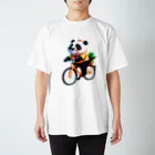 〜たけしゃんのお店〜の自転車アロハパンダ⑥ Regular Fit T-Shirt