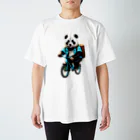 〜たけしゃんのお店〜の自転車アロハパンダ⑧ Regular Fit T-Shirt