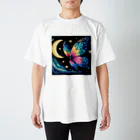 dora0の星空の蝶 Regular Fit T-Shirt