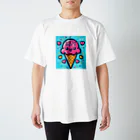 何でもありデザインのアイス Regular Fit T-Shirt