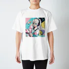 yozoraniyumeoの魔法ゲーマー少女 スタンダードTシャツ