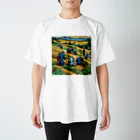 Etoaiの浮世絵シリーズイラスト　農民 Regular Fit T-Shirt