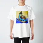 Yomi09のカラフルクジラ Regular Fit T-Shirt