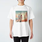 kumamoto3のAI音楽堂 公式ショップの夏のメモリー Regular Fit T-Shirt