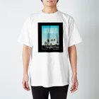 HappyFaceMarketの青空ハリウッドブルーバードUSA Regular Fit T-Shirt