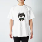 すみなのグッズ屋さんの黒柴鰤太郎 Regular Fit T-Shirt