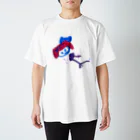 片桐ナントカの青リボンちゃん Regular Fit T-Shirt