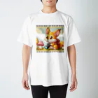 Wanderpaws-Tailsのきつねの冒険 Regular Fit T-Shirt