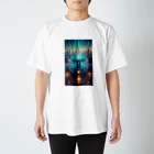 sukoyaの未来都市の光景 Regular Fit T-Shirt