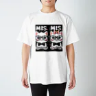 MKYU4の可愛い男女の猫たち Regular Fit T-Shirt