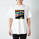 よかとロックの宇宙戦艦「銀河の狭間で」 Regular Fit T-Shirt