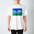 mizuphoto galleryのLife is short, so laugh heartily, love deeply. Regular Fit T-Shirt