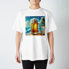 Snow-peaceのビーチとビールの楽園 スタンダードTシャツ