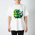 ryu1220の可愛らしいドラゴン スタンダードTシャツ