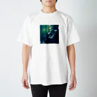 ぶちこの翠色 Regular Fit T-Shirt