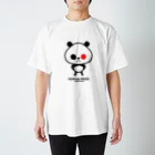 ゆるパンダのネットの話題ch 公式グッズSHOPのゆるパンダ仁王立ち A Regular Fit T-Shirt