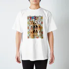 GRAND MOU《ぐらんむー》のNEW 2024  GRAND MOU《ぐらんむー》大型犬カフェ Regular Fit T-Shirt