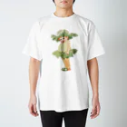 Saza-nami Antique designのカリフラワーちゃん Regular Fit T-Shirt