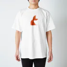 キイロイロのヒレ．橙 Regular Fit T-Shirt