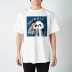 パンダさん🐼ぜっちゅ!!🐼💕🐼💕🐼💕🐼💕🐼💕🐼💕🐼💕🐼💕🐼💕のNanako Konoデザイン スタンダードTシャツ