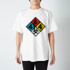 犬田猫三郎のNFPA 704 バイオハザードマーク Regular Fit T-Shirt