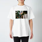 qqq shopのhiru sankaku chitai Regular Fit T-Shirt