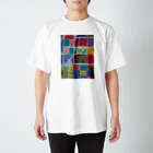 hirakoARTの幾何学模様 スタンダードTシャツ