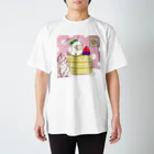 ちゅんすけ（ ●e● ）のちゅんカフェpk（Ｐ） Regular Fit T-Shirt