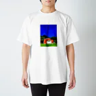 Shingo Murakamiのブルースカイ古民家 スタンダードTシャツ