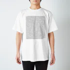 h1の円周率πの1000桁 Regular Fit T-Shirt