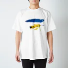 saidhiの黄色いヒコーキ Regular Fit T-Shirt