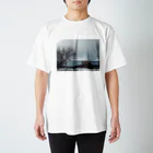 yosuke_kamの冬景色（びわ湖） スタンダードTシャツ