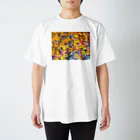 MATSUYAランドの店の枯葉の絵 Regular Fit T-Shirt