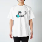 繭の仮媒体マスコット(疑問と主張) Regular Fit T-Shirt