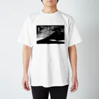 t.i.s.hの凱風快晴(白黒) スタンダードTシャツ