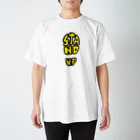 OTAGIRIのSTAND UP(イエロー) Regular Fit T-Shirt
