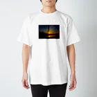 Shop Guest house Tokiwaの富士山パーカー スタンダードTシャツ