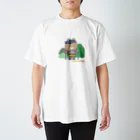 SAKURA-SAKURAの山登りくまくん Regular Fit T-Shirt