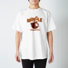 BEARGUNDYの荒いクマーー Regular Fit T-Shirt