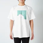 happy lifeのモフモフ〜働く大人の味方〜 Regular Fit T-Shirt