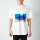 まいまいのあおいふじ Regular Fit T-Shirt