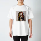 ferjaのカラのフルな女の子 スタンダードTシャツ