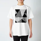 nagsatのGEOMETRICK001 Regular Fit T-Shirt