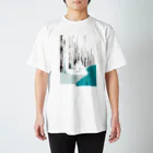 ももろ の青の池 Regular Fit T-Shirt